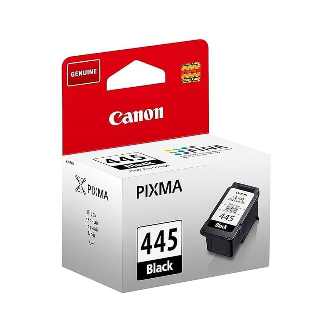 Canon Pg-445 Pixma Fine Cartridge, Black
