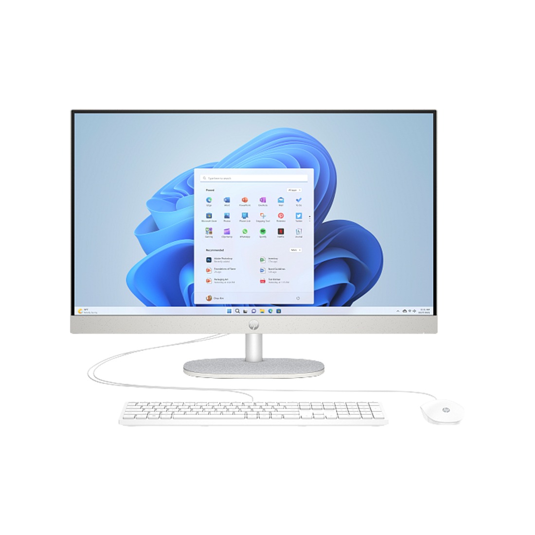 HP 27 inch All-in-One 27-CR0034NH – White