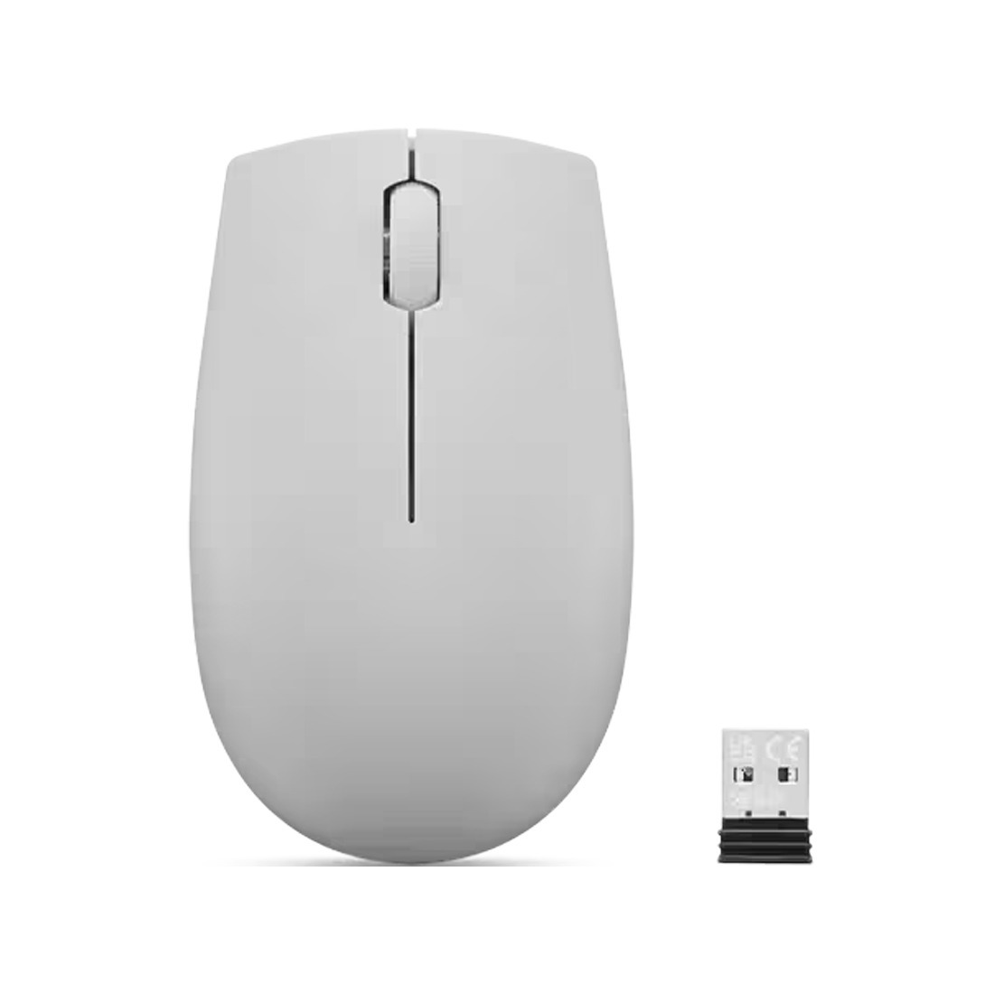 Lenovo 300 Wireless Compact Mouse (Arctic Grey)