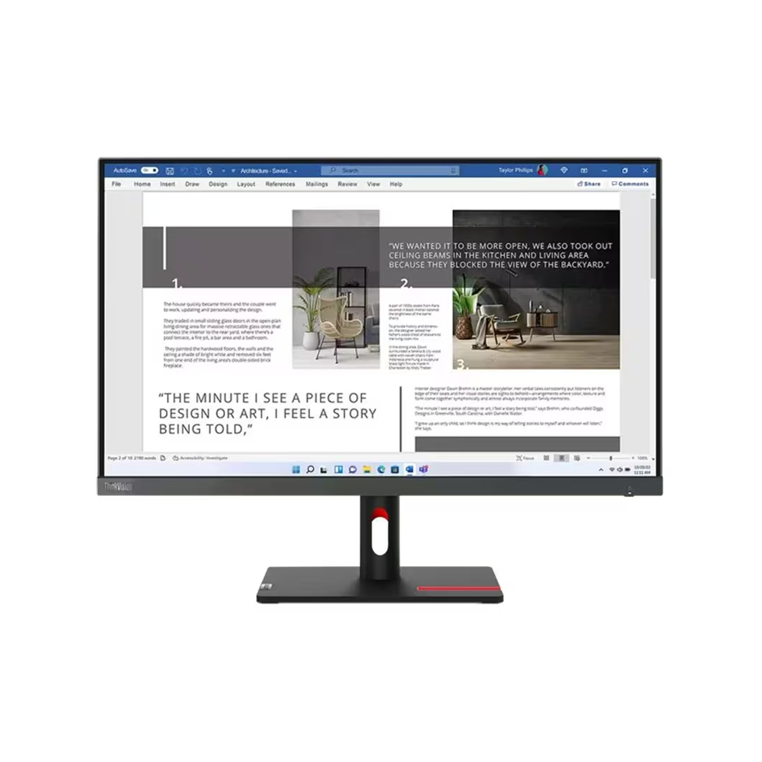 Lenovo ThinkVision S27i-30 Monitor
