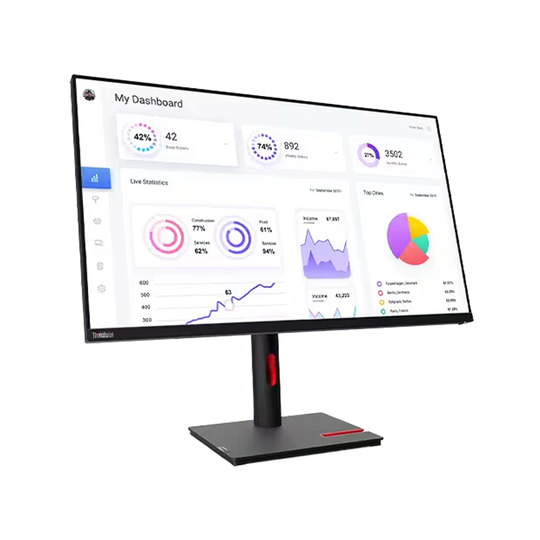 Lenovo ThinkVision T32p-30 31.5 inch Monitor