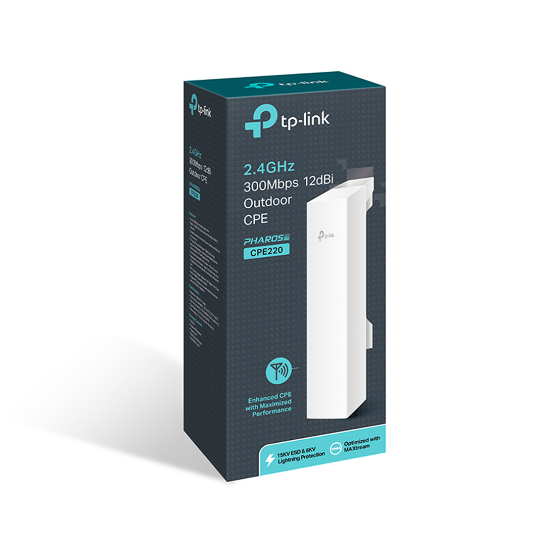 TP-Link CPE220 2.4GHz 300Mbps 12dBi Outdoor CPE