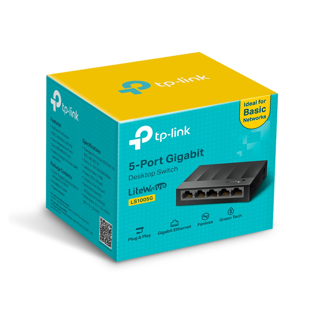 TP-Link LS1005G 5-Port Gigabit Desktop Switch_0001_Layer 4