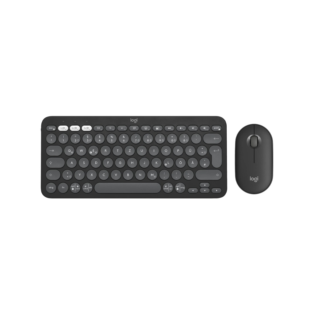 Wireless Keyboard and Mouse Logitech Pebble 2